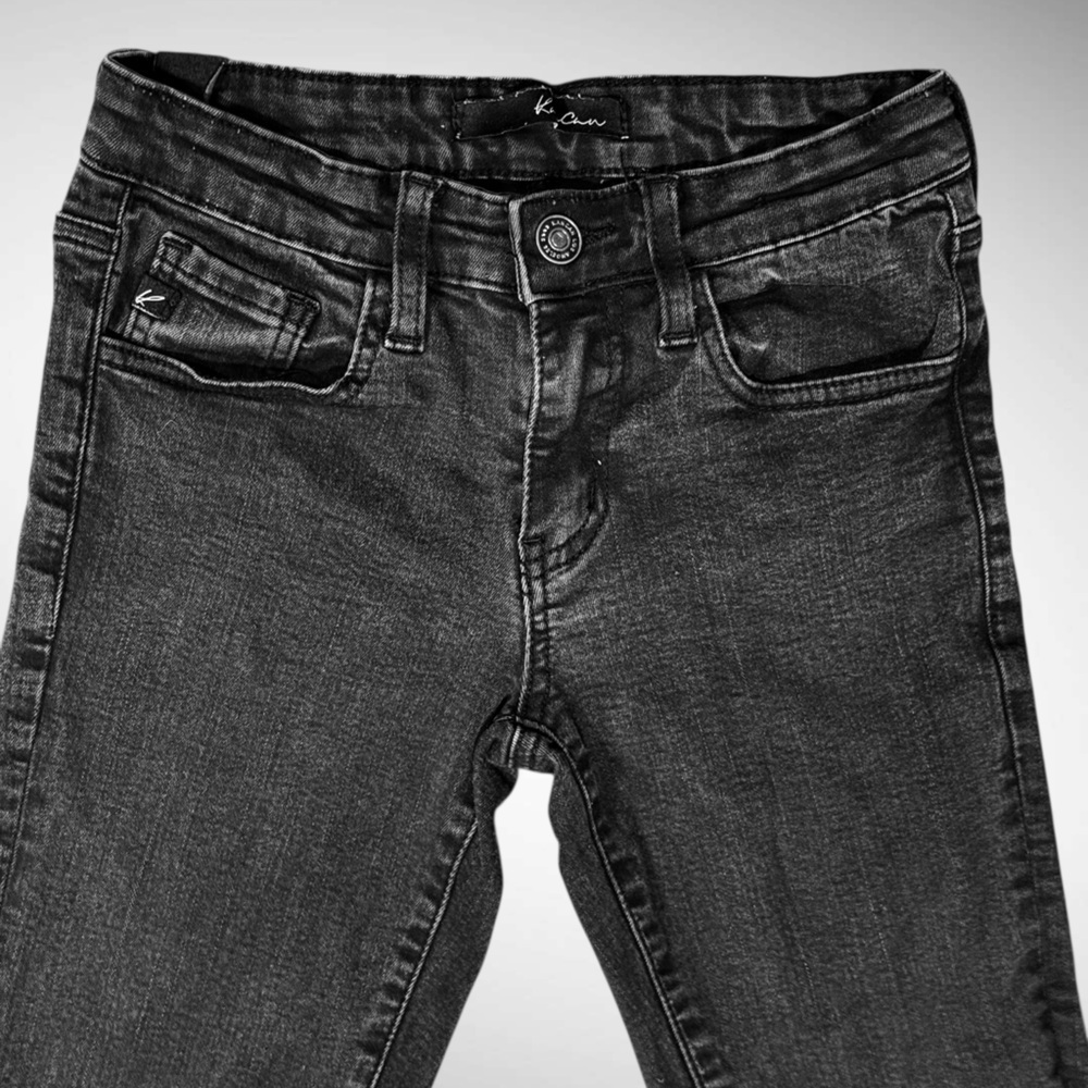 Kancan Kids Black Skinny Jeans Size 12 – Adjustable Waist – Stretch Denim - Picture 2 of 11